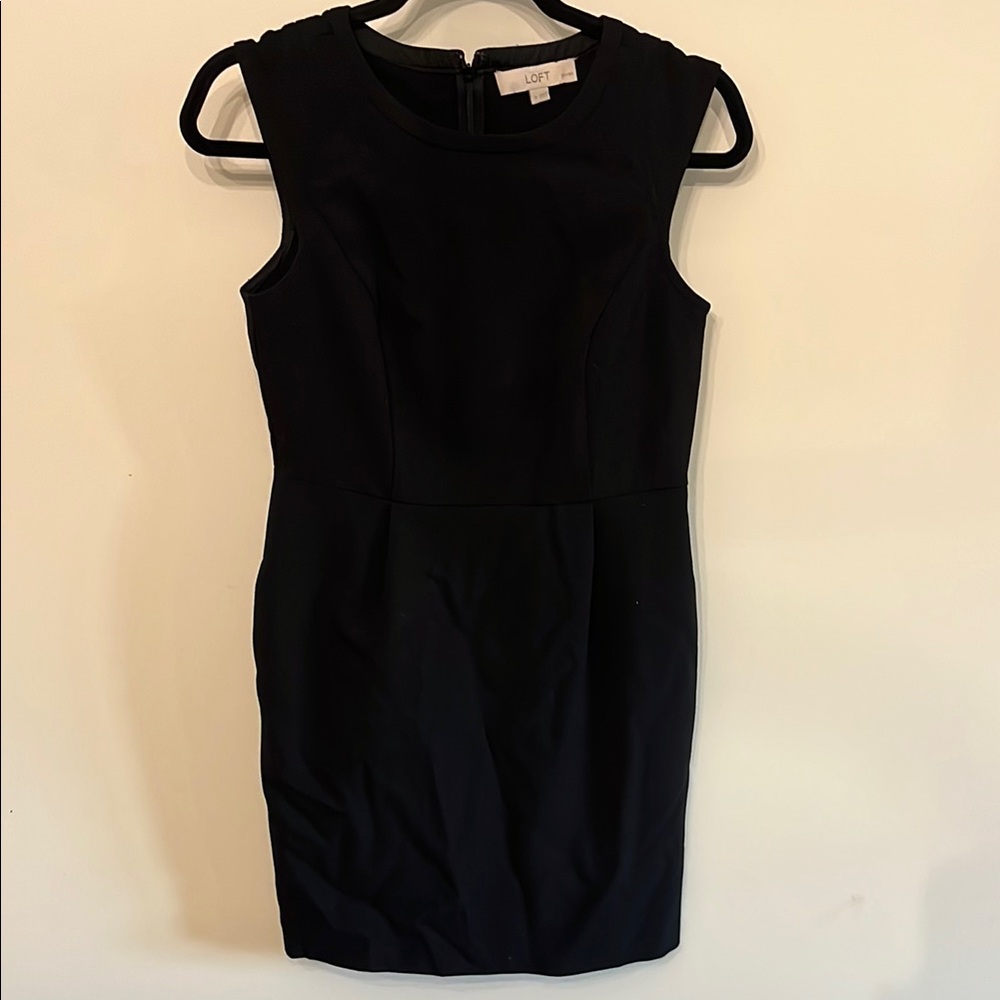 Ann Taylor Classic Black Mini Dress